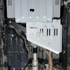 Toyota Tundra Skid Plate - Rival 4x4 - Aluminum Transfer Case - `21-`25